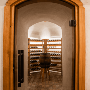 Wine cellar in Finland